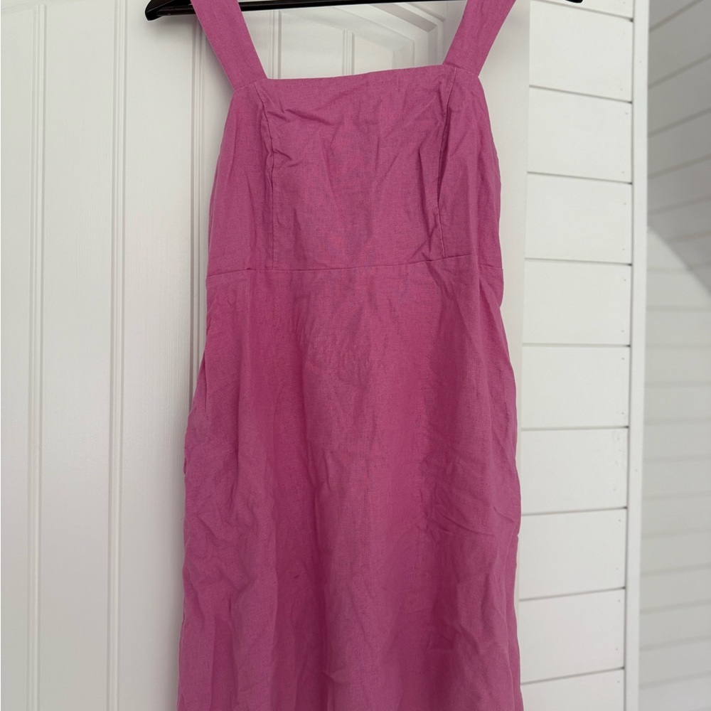 SO Vibrant Pink Smocked Top